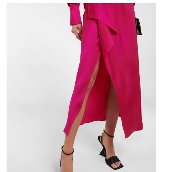 Simkhai Talia Satin Midi dress  NWT Size 0 - Picture 5 of 11